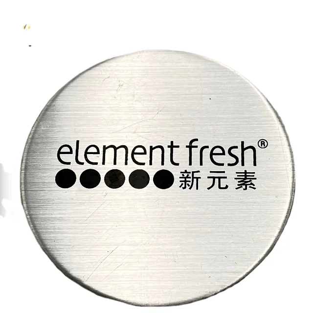 Фирменная металлическая табличка с 3D-логотипом