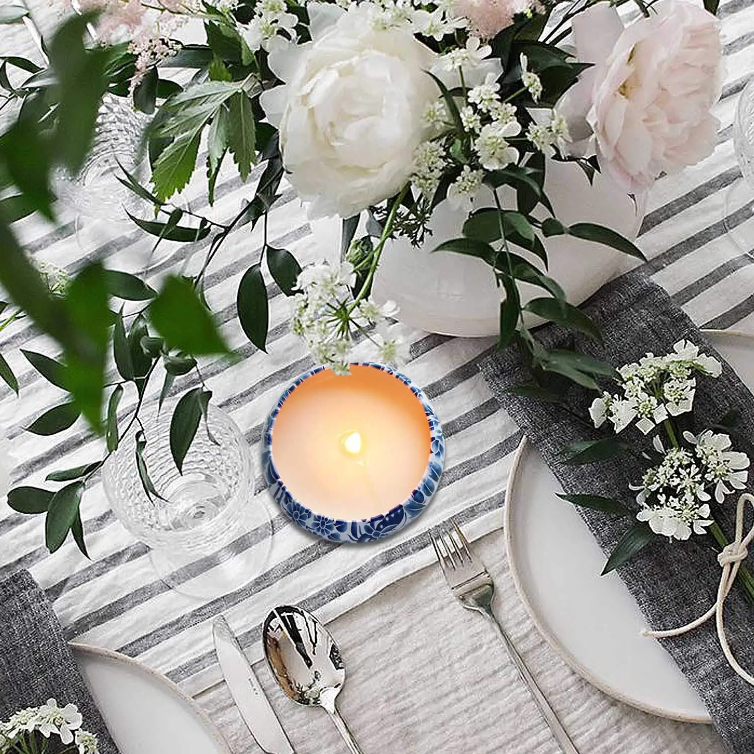 Cross-border E-commerce Explosion Citronella Oil Soybean Candle Smokeless Environmental Protection 4-piece Customized Candle Set