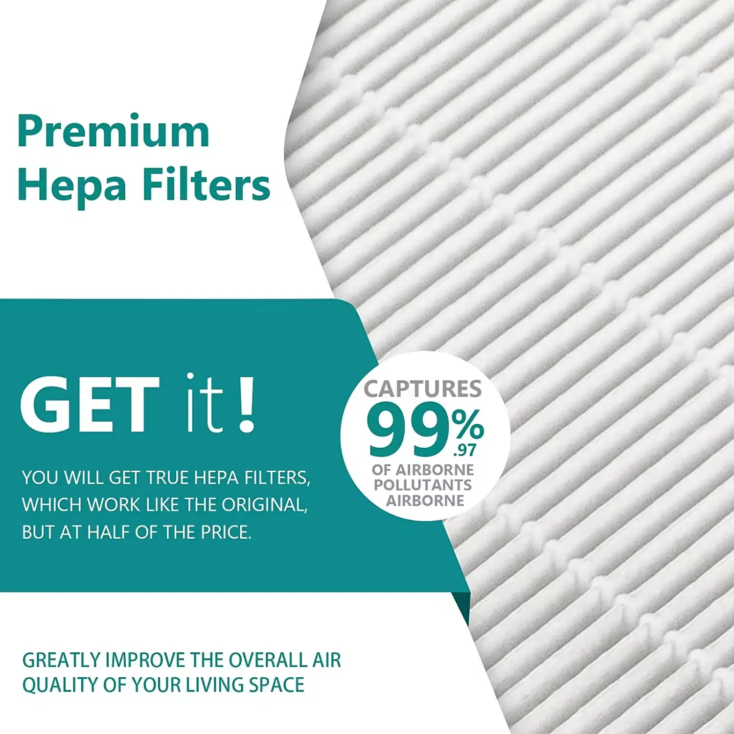 Honeywell Air Purifier Filter HRF-R1 HPA090 HPA100 Compatible For Honeywell R HRF-R3 HRF-R2