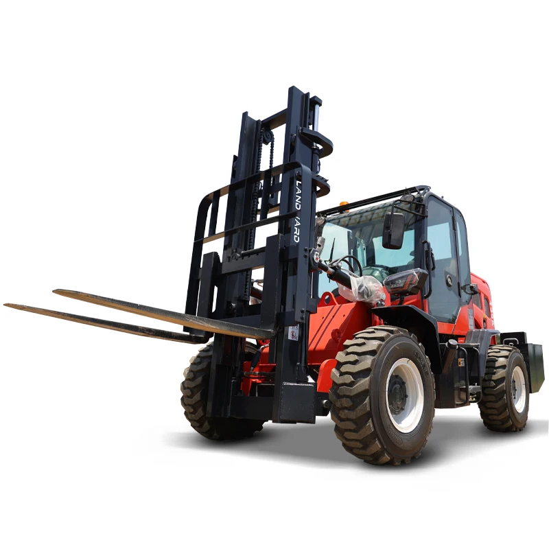 LANDWARD Supplier 3 Ton Rough Terrain Forklift High Repurchase Rate All Terrain Forklift Cheap Rough Terrain Forklift