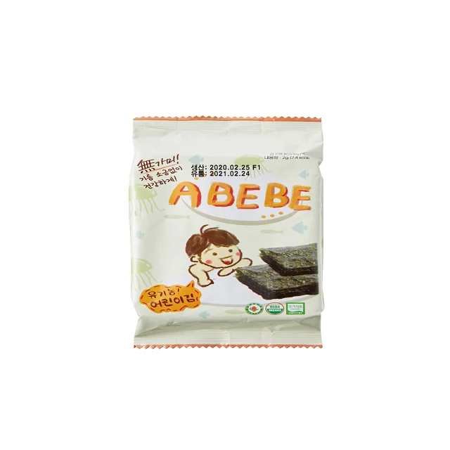 Tasteful seaweed Made in KOREA snack for children competitive price reliable products crispy snacks