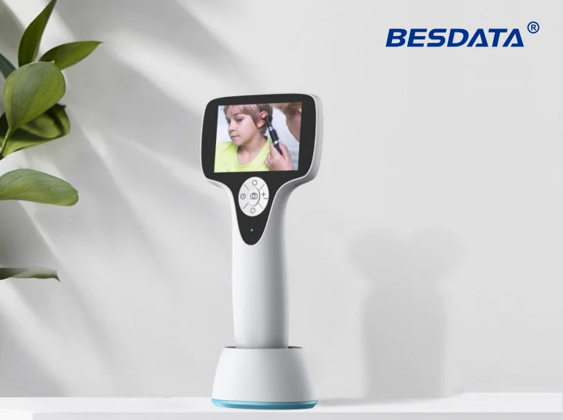 BESDATA Portable Rigid EAR Endoscope Electronic Digital Otoscope Camera Set for Diagnostic ENT