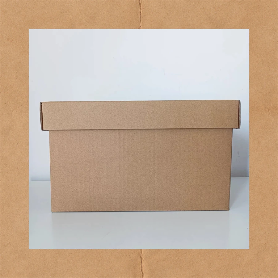 Customizable Kraft Corrugated Cardboard Storage Box for Moving Offset Printed Express Packaging for Wine Storage
