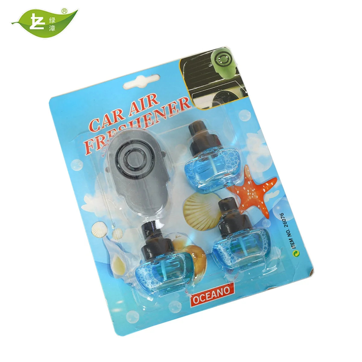 manufacturers 3Pcs In 1 Set Refillable Car Vent Clips Liquid Air Freshener