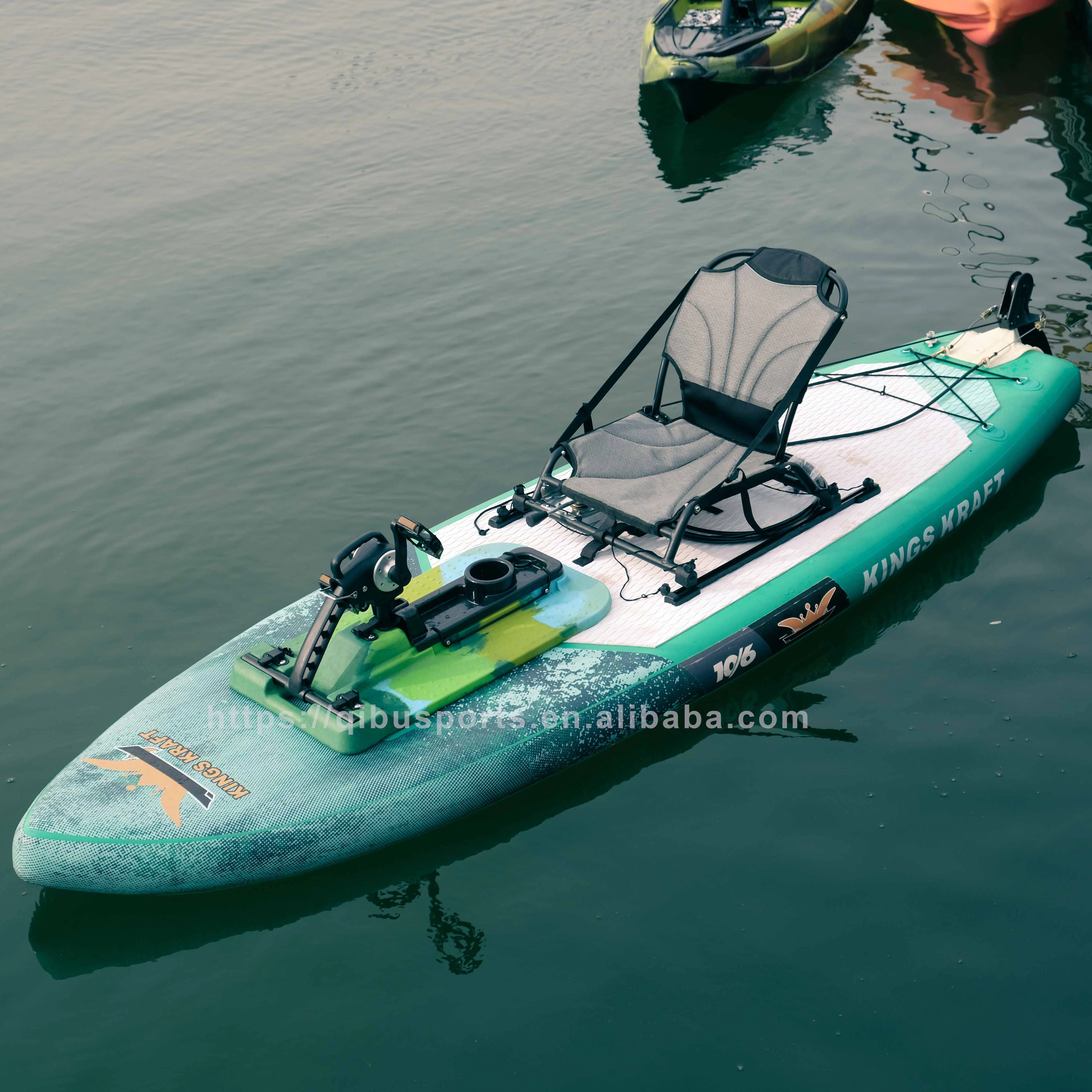 LULUSKY Custom Logo Wholesale Folding Fishing Inflatable Paddleboard Foldable 11ft 12ft 14ft Sup Paddle Board Sup Pedal