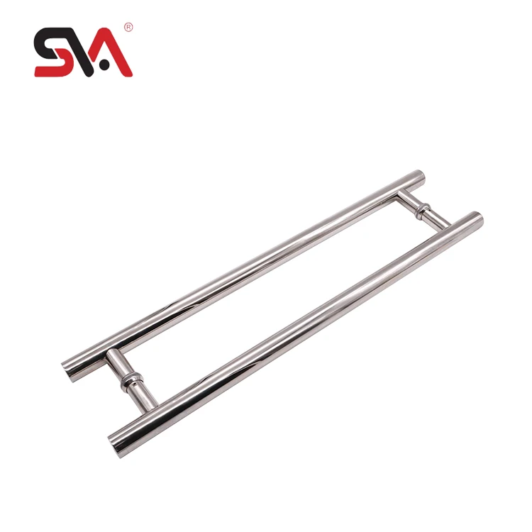 Sliding Glass Door Handle Price Designer Bathroom Hotel Shower SVA-174K 550MM T Shape Stainless Steel Pull Handle