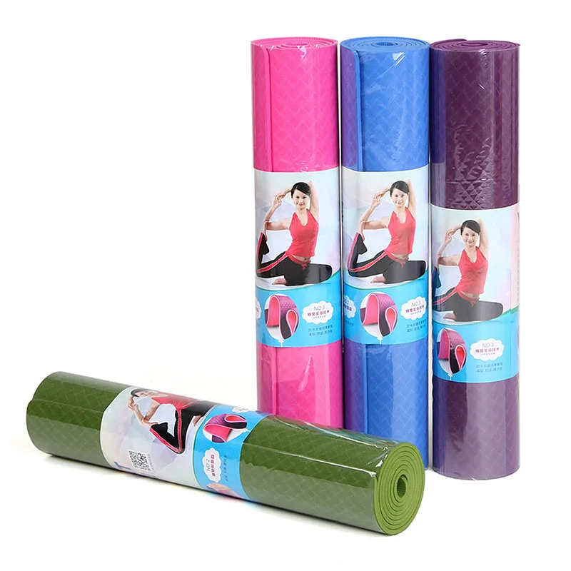Dongguan Factory Eco Friendly Non Slip fitness YogaMats High Density Natural Rubber Pad PU leather Cork TPE Gym Yoga Mat NBR