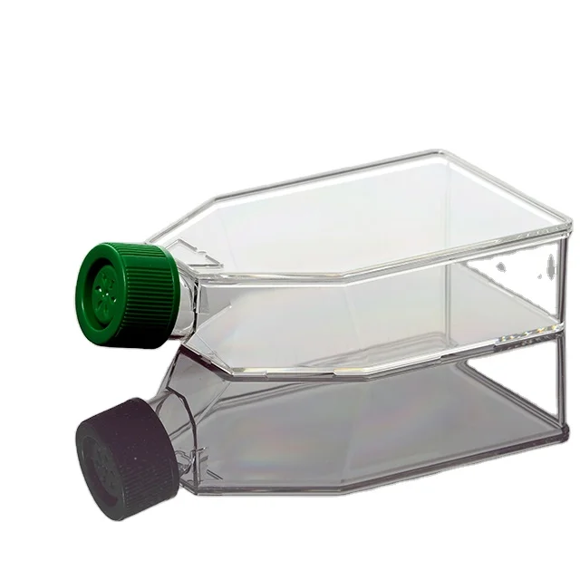 Sorfa гамма 250 мл пластиковая обработанная полистироловая Клеточная культура колба со стандартной крышкой