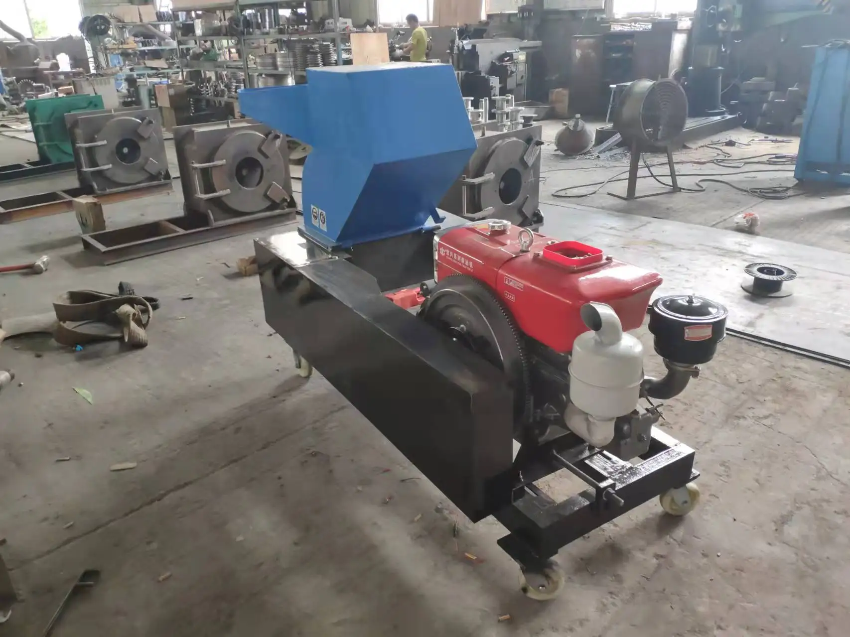 High Quality waste plastic shredder  recycling machine for home