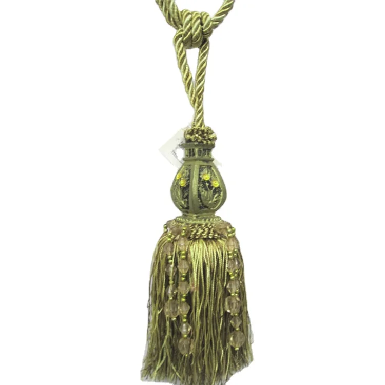 brush tassel tieback for curtain, cheap tassels made in china