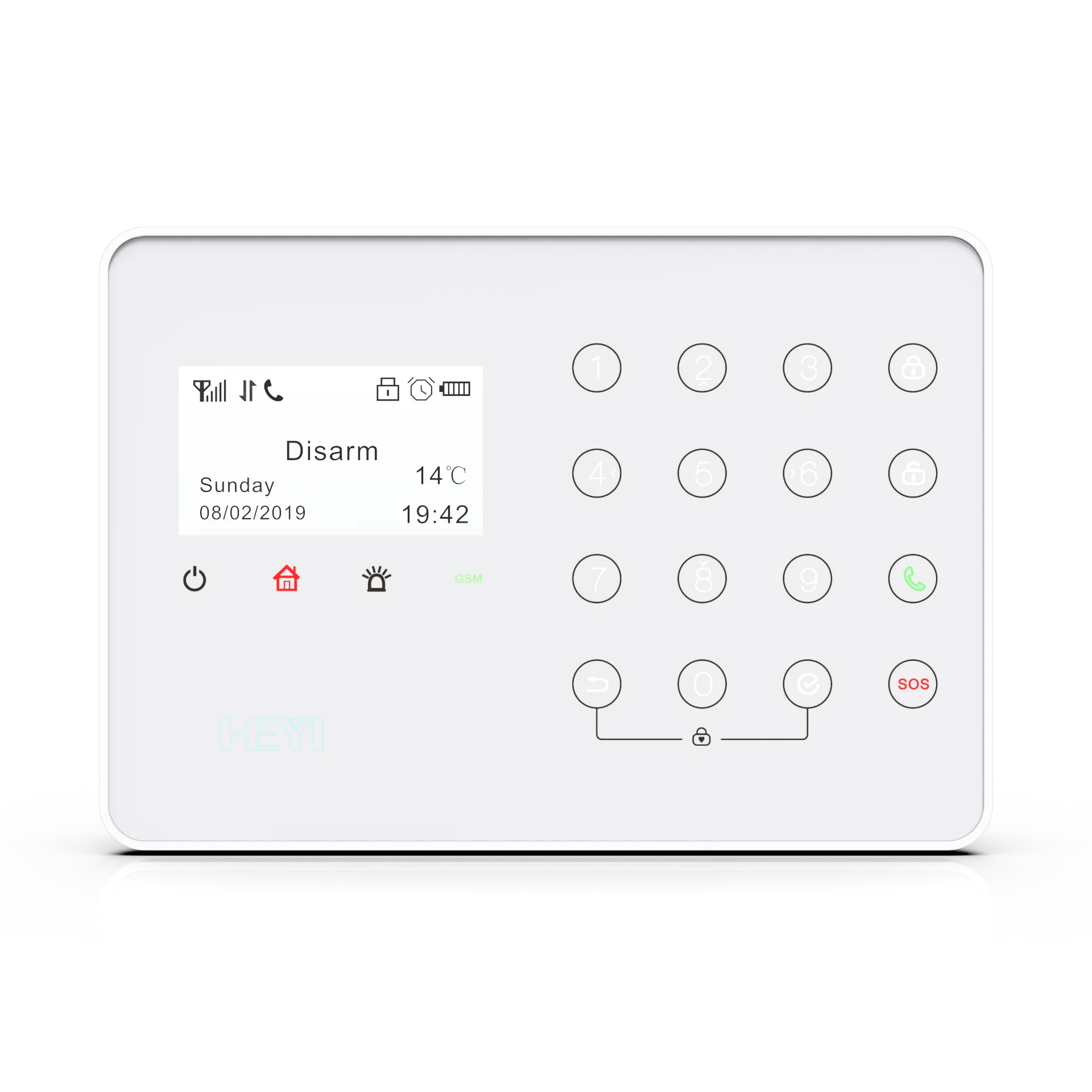Target Elderly care products GSM Security Alarm System/ Burglar Alarm, Fire Alarm,Medical Alert the best home safety product