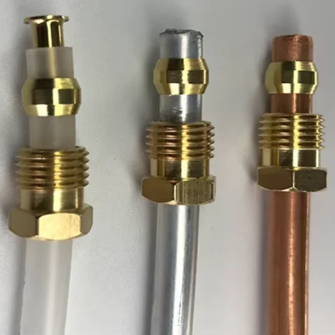 4mm 6mm 8mm brass tube bushing  oil tube inner nylon hose core compression sleeve fittings