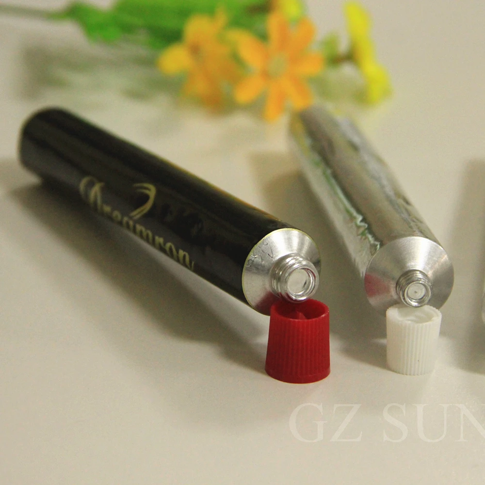 Empty Cosmetic Ointment Aluminum Cream Tube