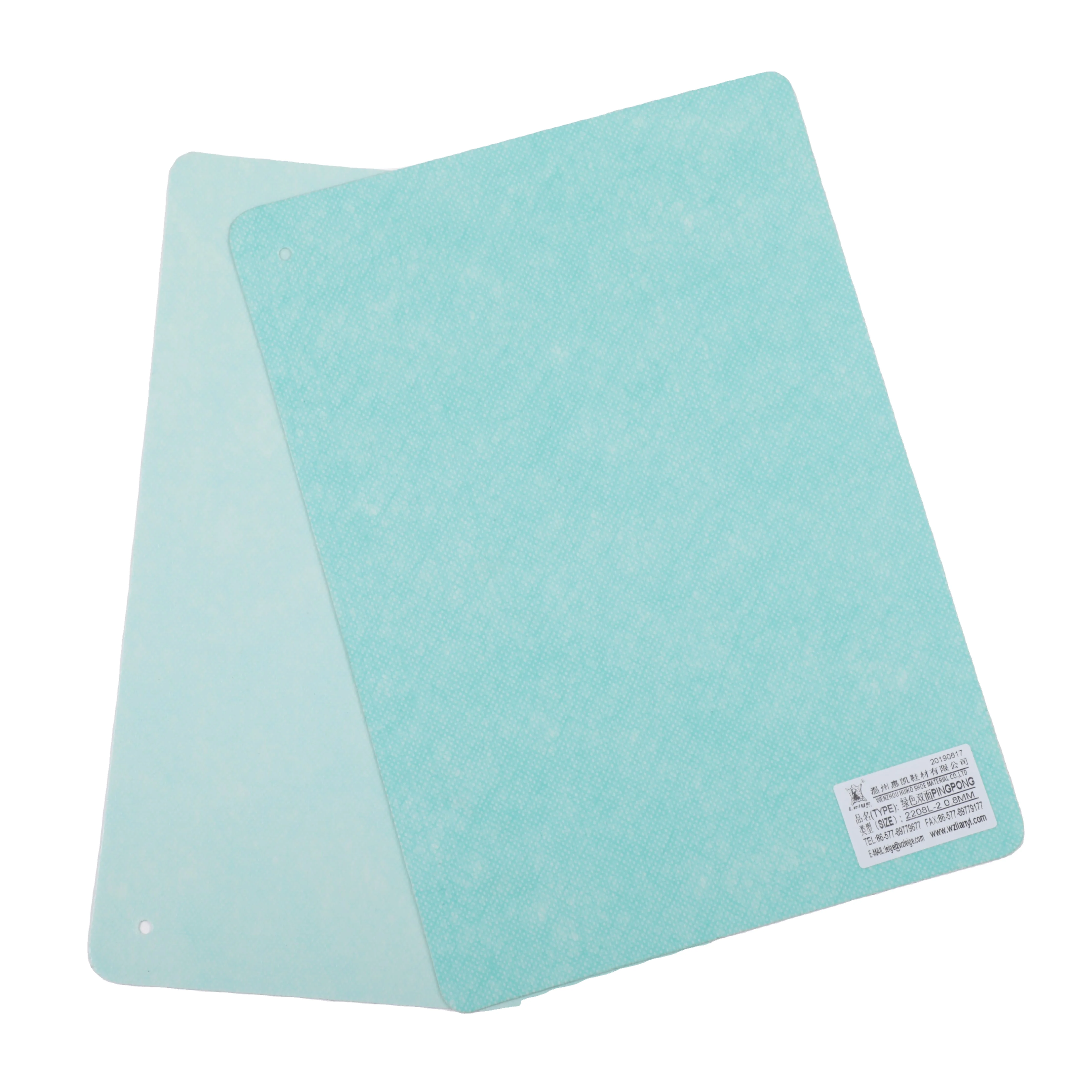 Low Temperature Hot Melt Raw Material Toe Puff Sheet For Shoes Making