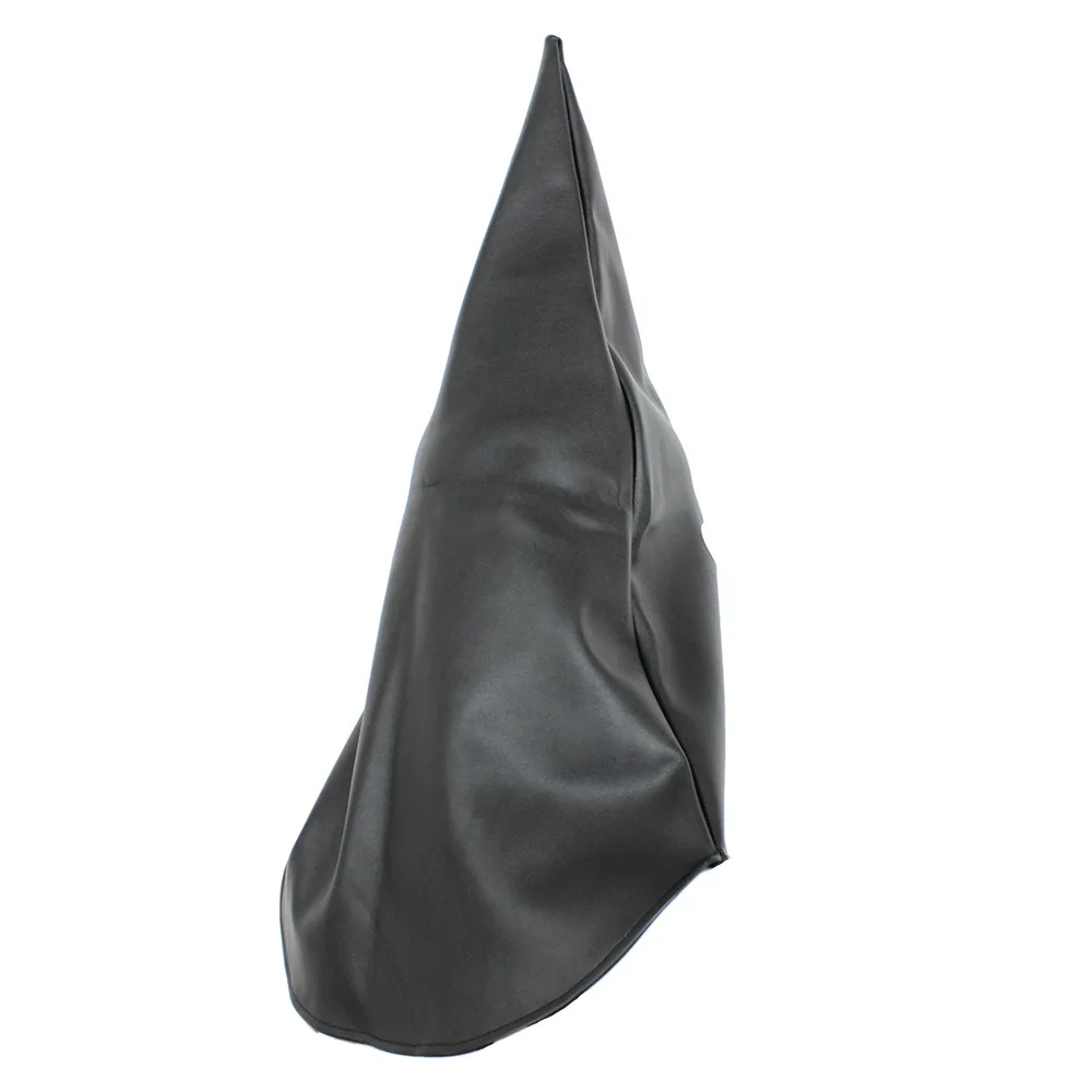PU Leather Head Mask BDSM Hood Mask Open Eye Headgear Role Play Erotic Fetish Open Mouth Hood Slave Restraint Kinky Halloween