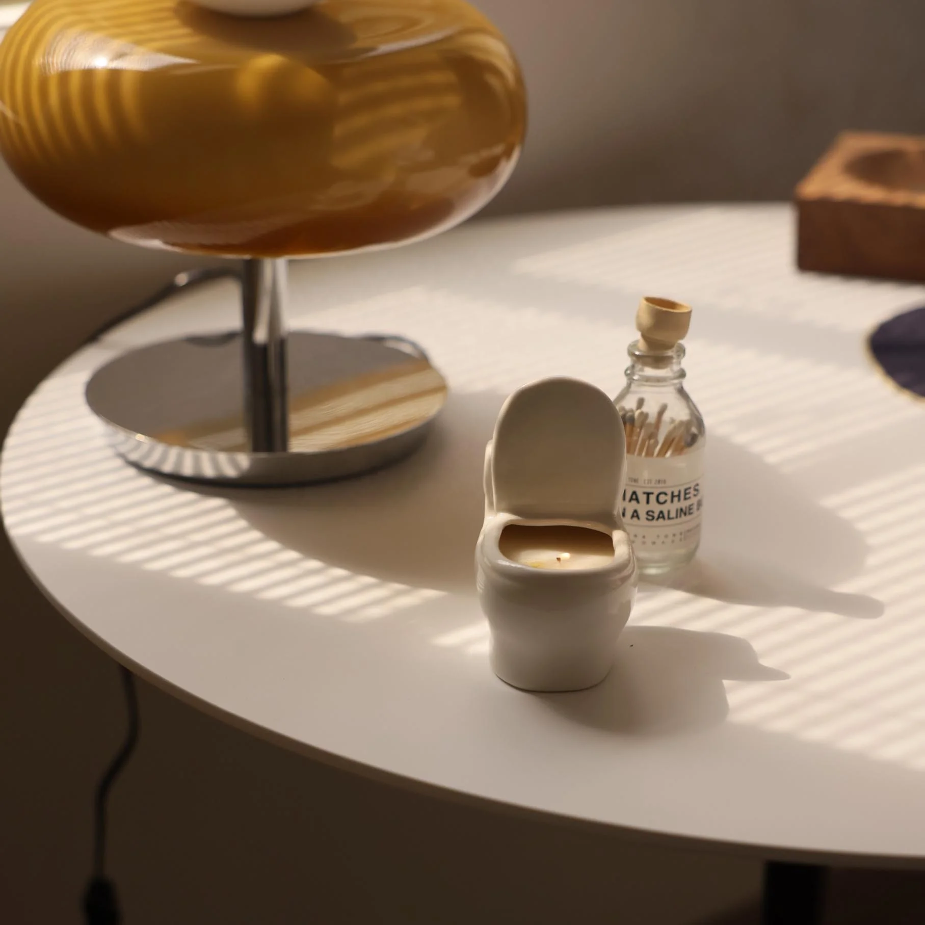 Creative Funny Toilet Modeling Customized Benediction Paraffin Wax Handmade Decorations Fragrance Aromatherapy Scented Candles