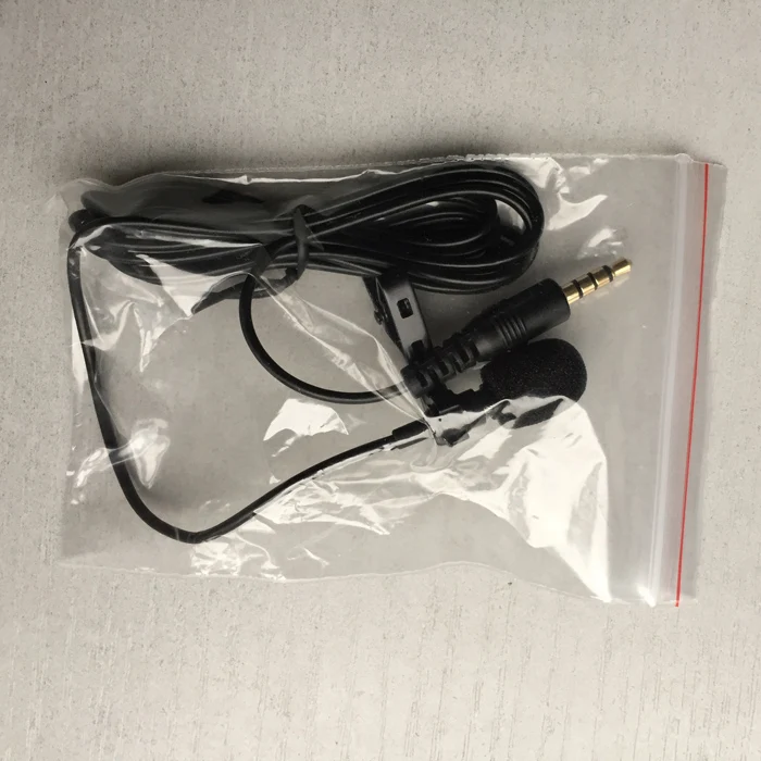 2020  new model Wholesale newest mini wired smartphone collar microphone lapel tie clipon external phone mic  for mobile phone