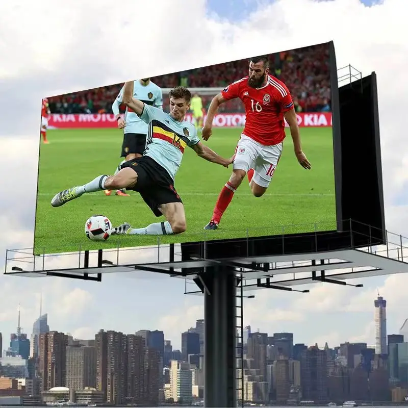 High Brightness Scoreboard Portable Sport Led Sign Board P5 P8 P10 Football Stadium Perimeter Led Screen Display