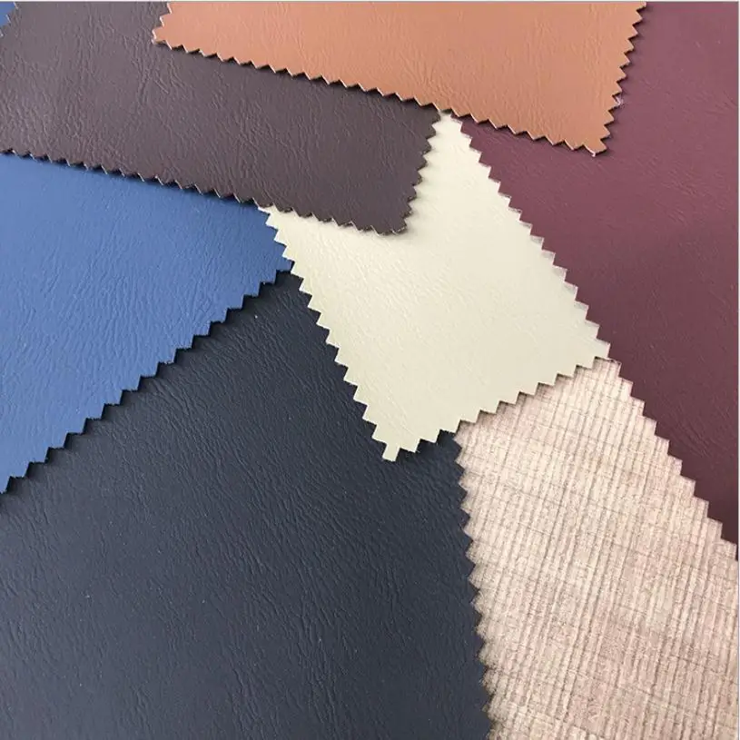 Cheap Price Faux leather vinyl for car interior Rexine leather automotive upholstery leather fabric for car seat covers
