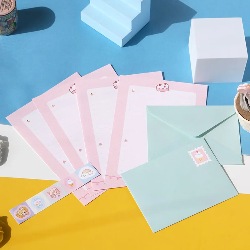 Kirakoko Stationery Set Gift Envelope Fancy Packet Christmas Diwali Easter Birthday Wedding Anniversary Invitation Envelopes