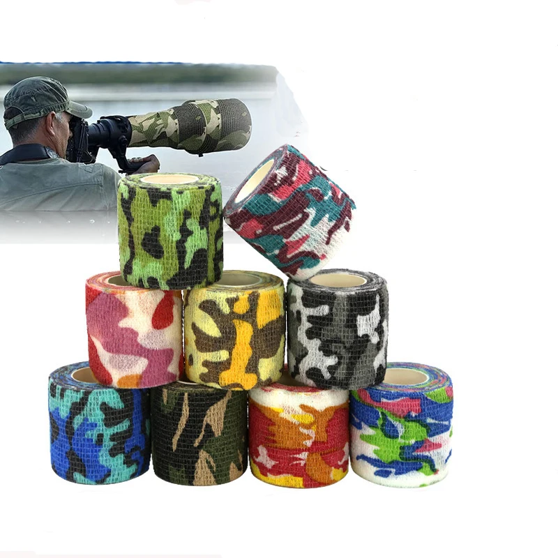 Horse Elastic Cohesive Bandage Medical Vet Wrap Camo Vetraper Tape Palestine Product First Aid Sports Self Adhesive Bandaging