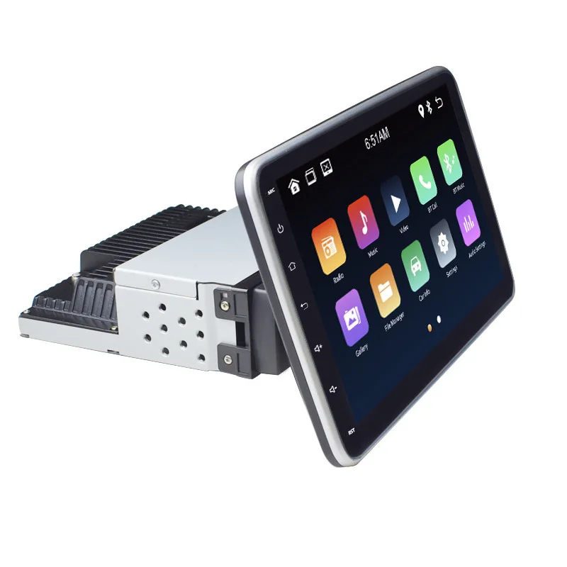 Universal 1 DIN Car Player 10-inch TFT Touch Screen Auto Radio 360 rotating screen GPS WiFi Stereo Autoradio