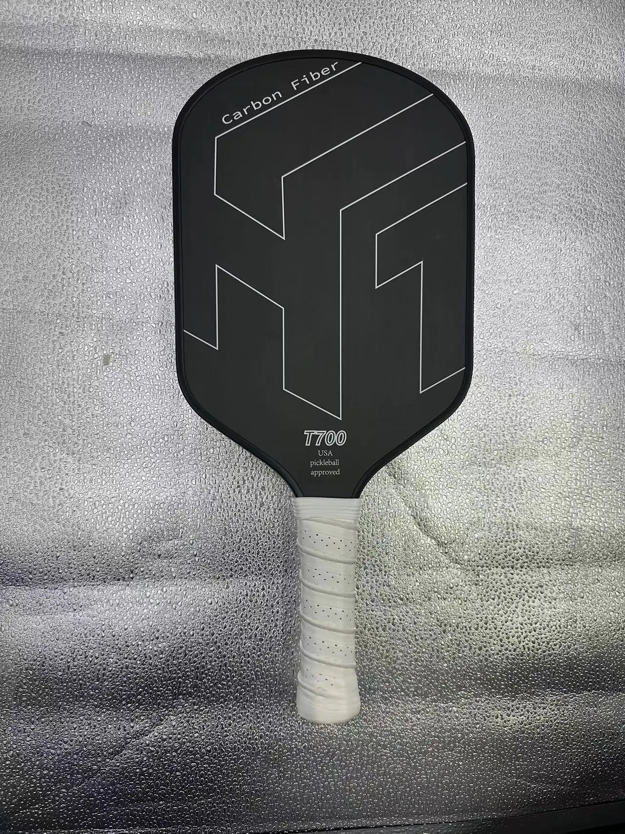 Wholesale Power Series Elongated pickleball paddle thermoformed t700 Carbon Fiber Surface