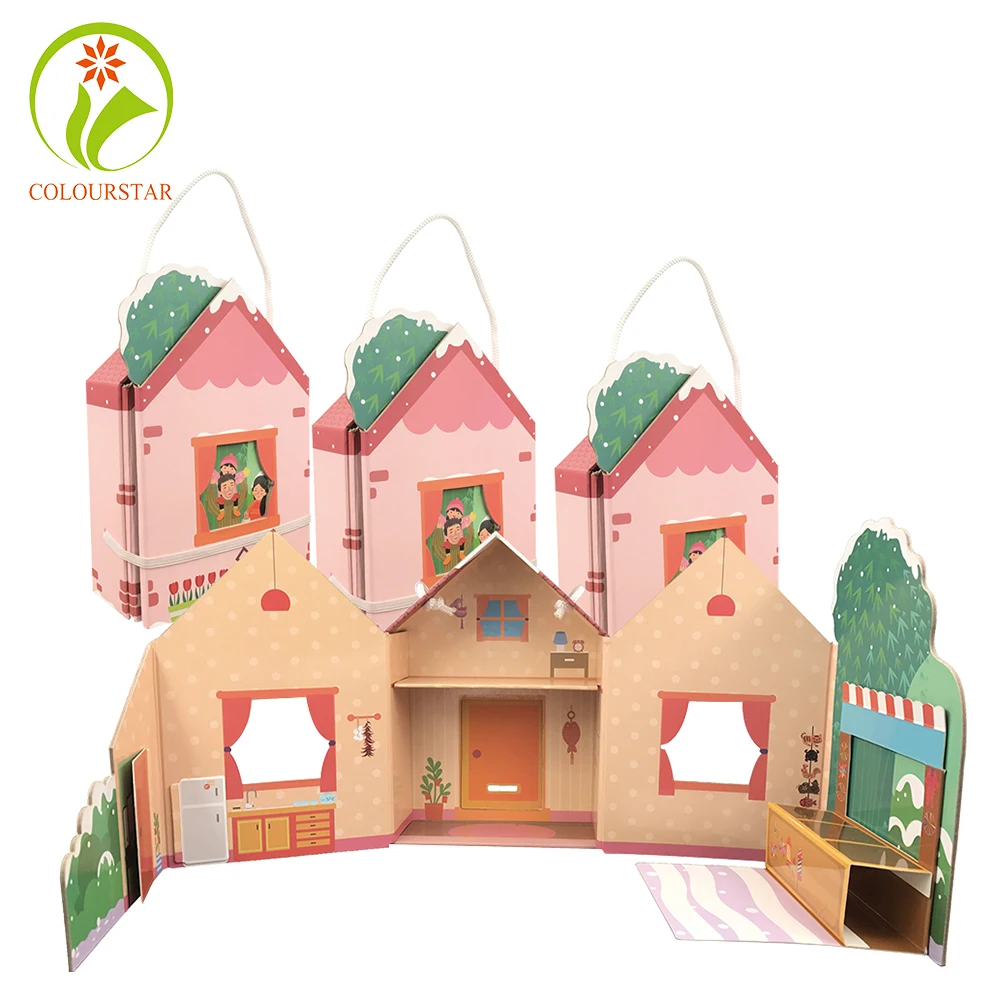 
Recycled Custom Fashion Luxury Gift Paper Box kids gift biodegradable box packag 