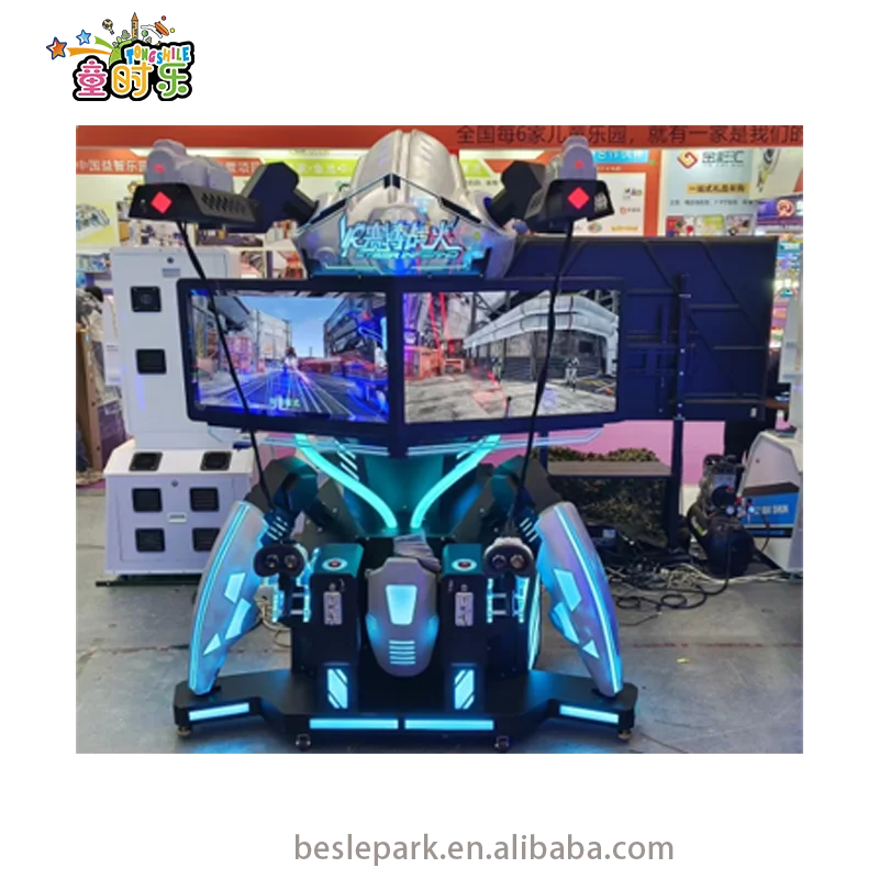 Besirui Newest 9D VR game shooting arcade shooting game vr shooting for the game center