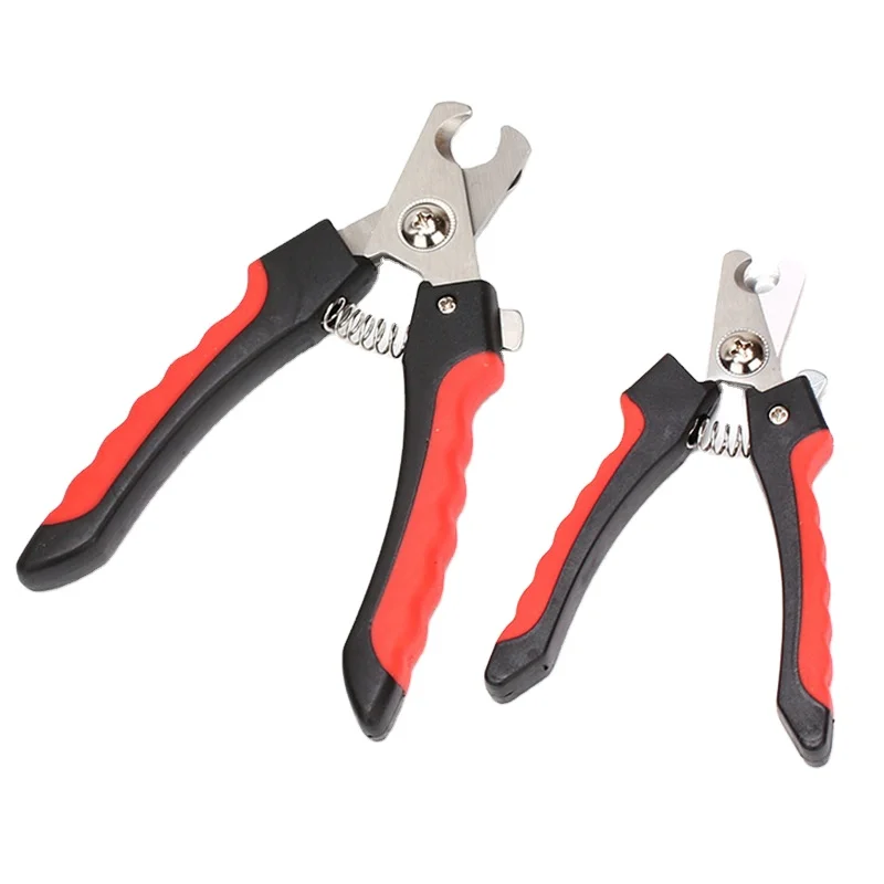 Прочный триммер для когтей домашних животных с фильтрующим ножом, набор триммеров для кошек и собак