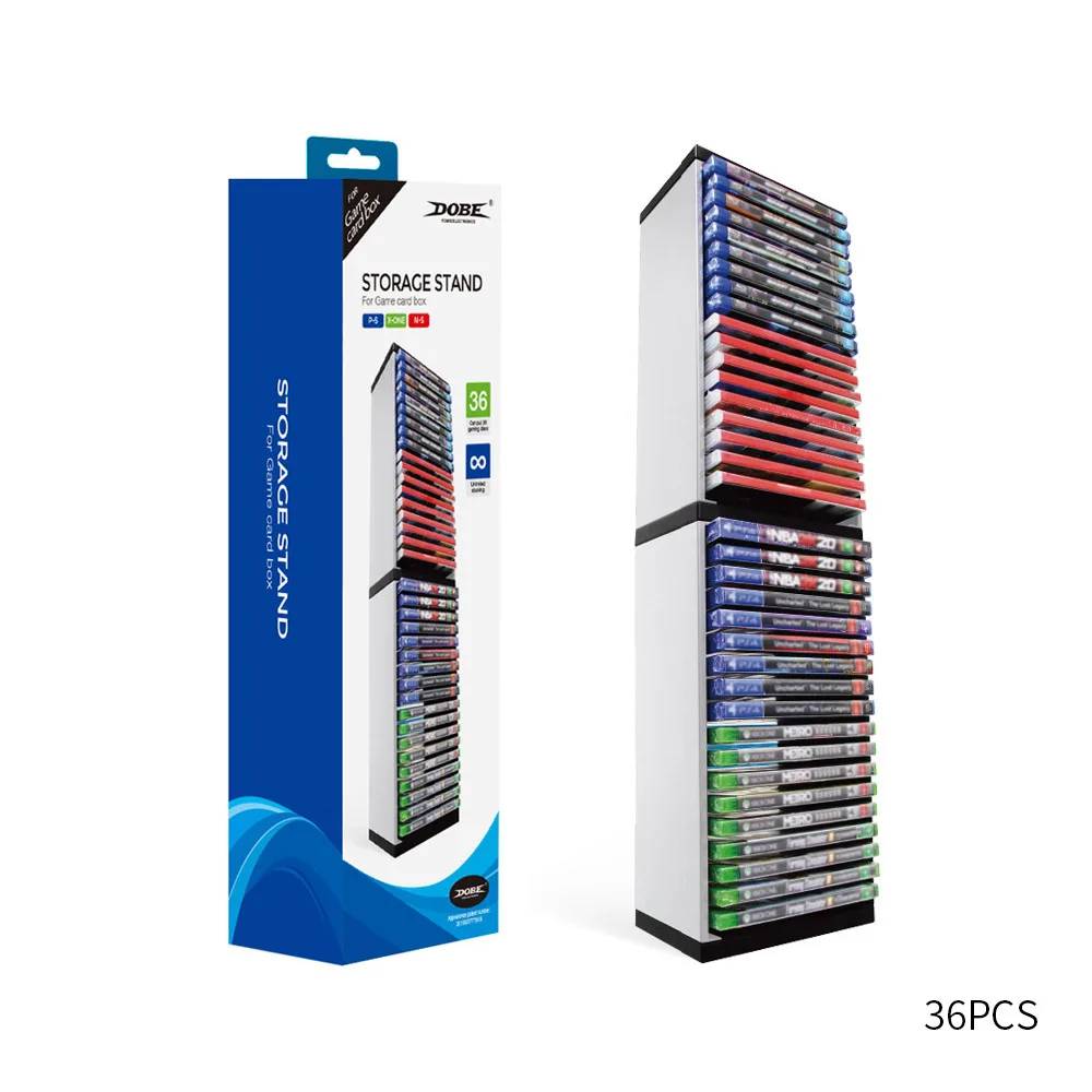 Game Card Box Storage Stand for P5 and Nintendo Switch Xbox Games