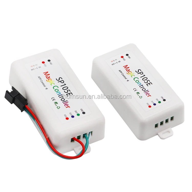 Интеллектуальный светодиодный пиксельный контроллер SP105E APP 2048 пикселей