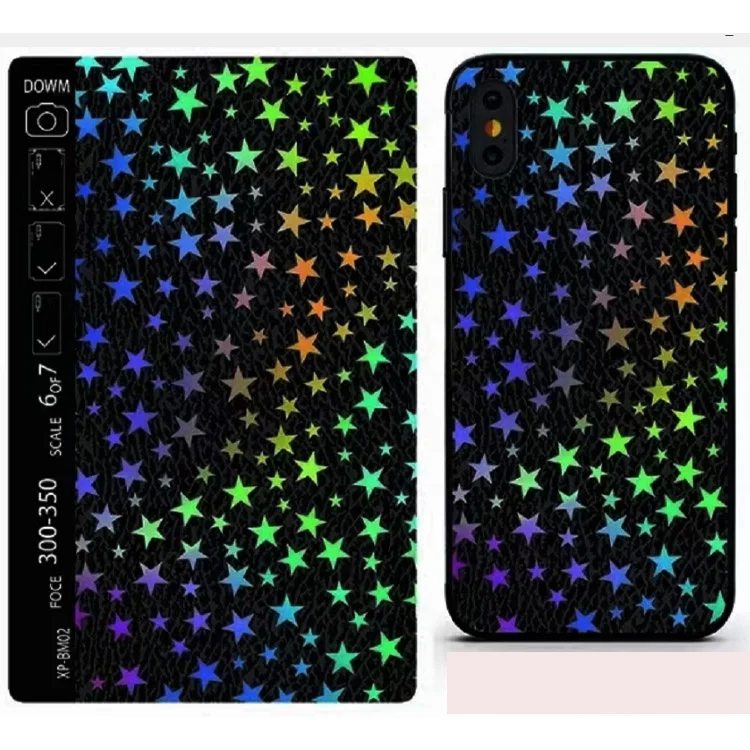 Mobile phone back wrap leather mobile 3d skin for hydrogel screen protector cutting machine