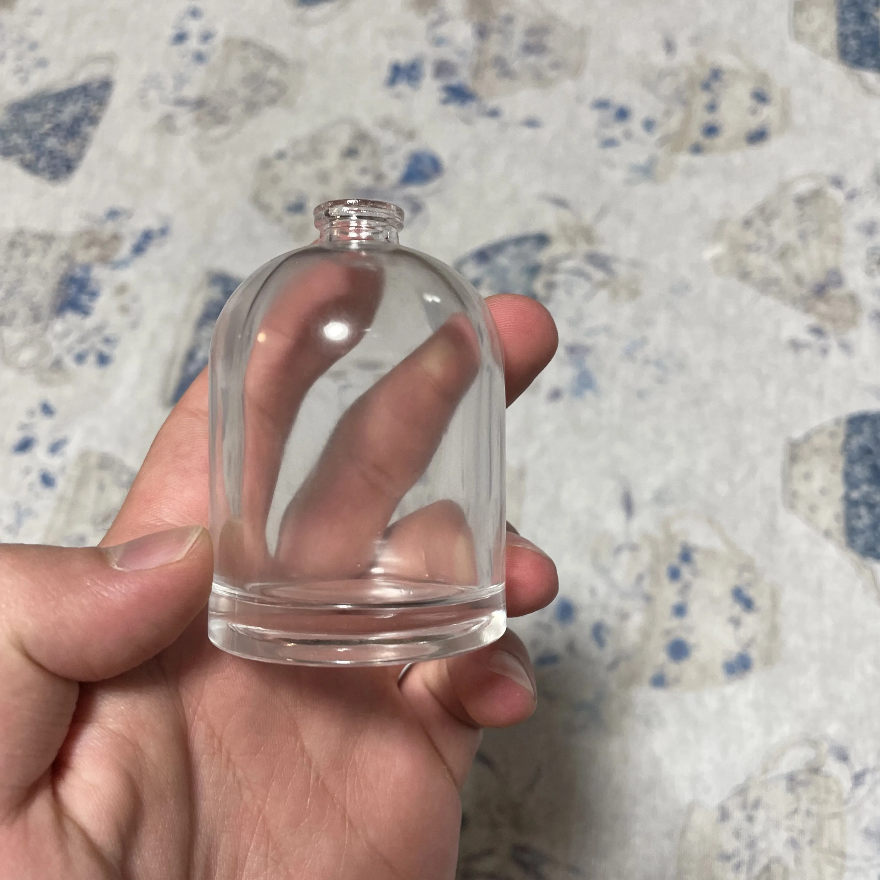 In stock factory  30ml 50ml round shape glass empty  perfume bottle