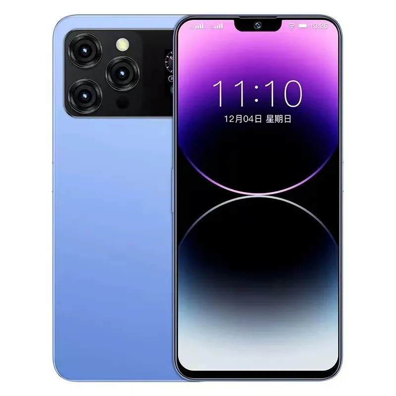 2023 original celular i14 pro max  new arrival 16GB+1T phone 14 clone Unlock Android Mobile Phones smartphone