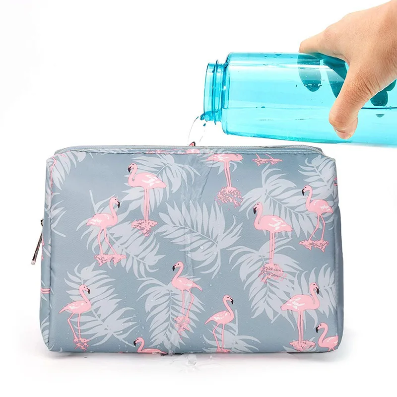 Manufacturers wholesale custom large hand make up bag women cosmetics storage bag portable multi-functional makeup bag