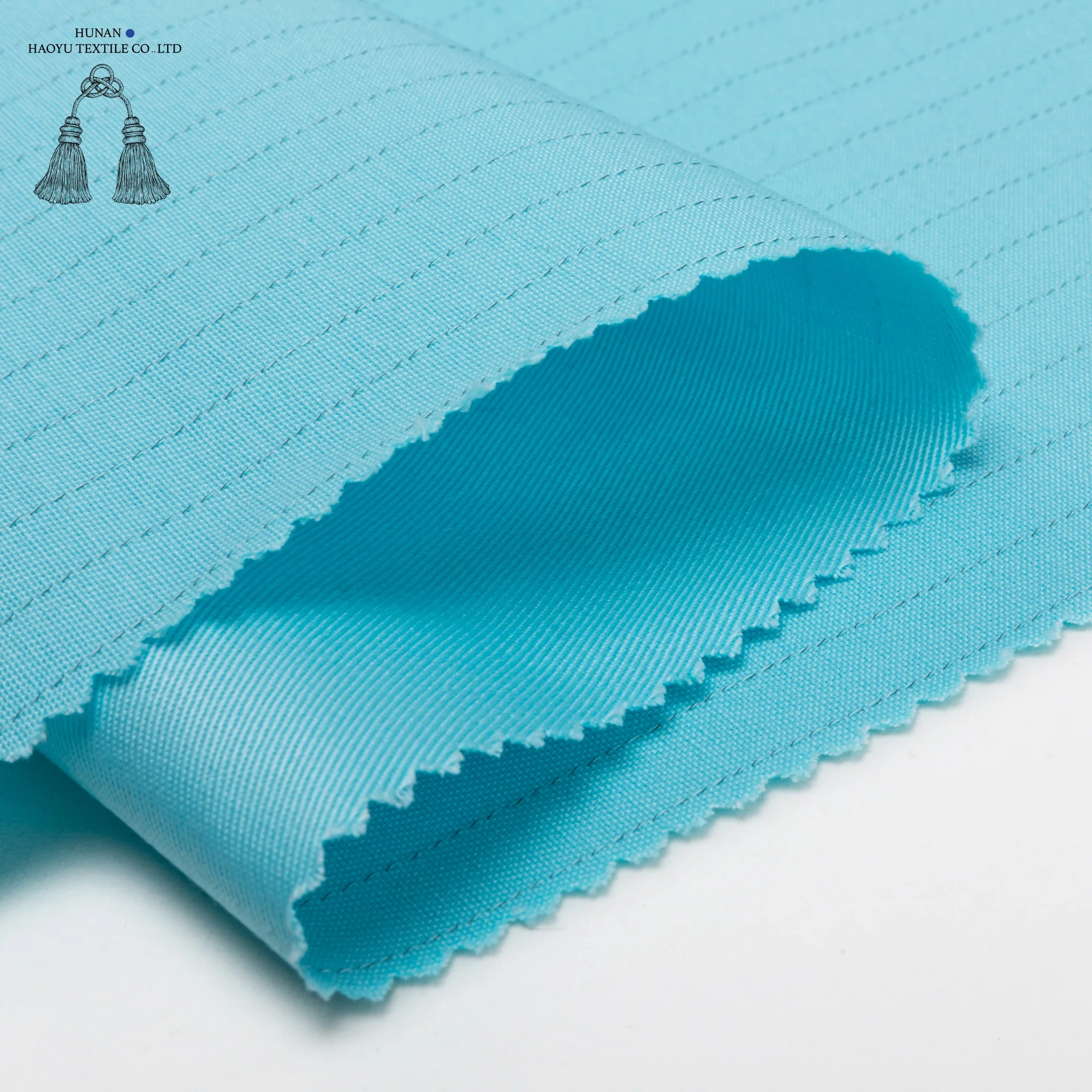 Factory Supply Free Sample Haoyu Polycotton 65/35 Polyester Cotton T/C Fabric for Workwear School Uniform Textile Fabric