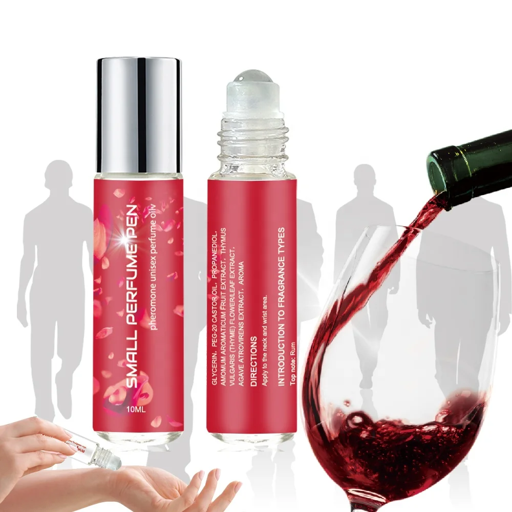 Roll-on Pheromone Rollerball Infused Essential Oil Perfume Oil Fragrance  for Women and Men