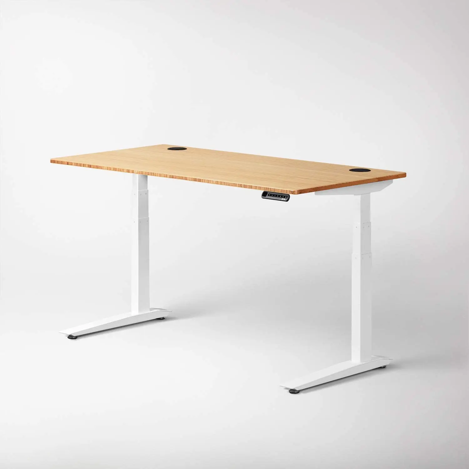 MAG electric height  lifting adjustable computer tables compact lamintable top for office furniture  customized colour