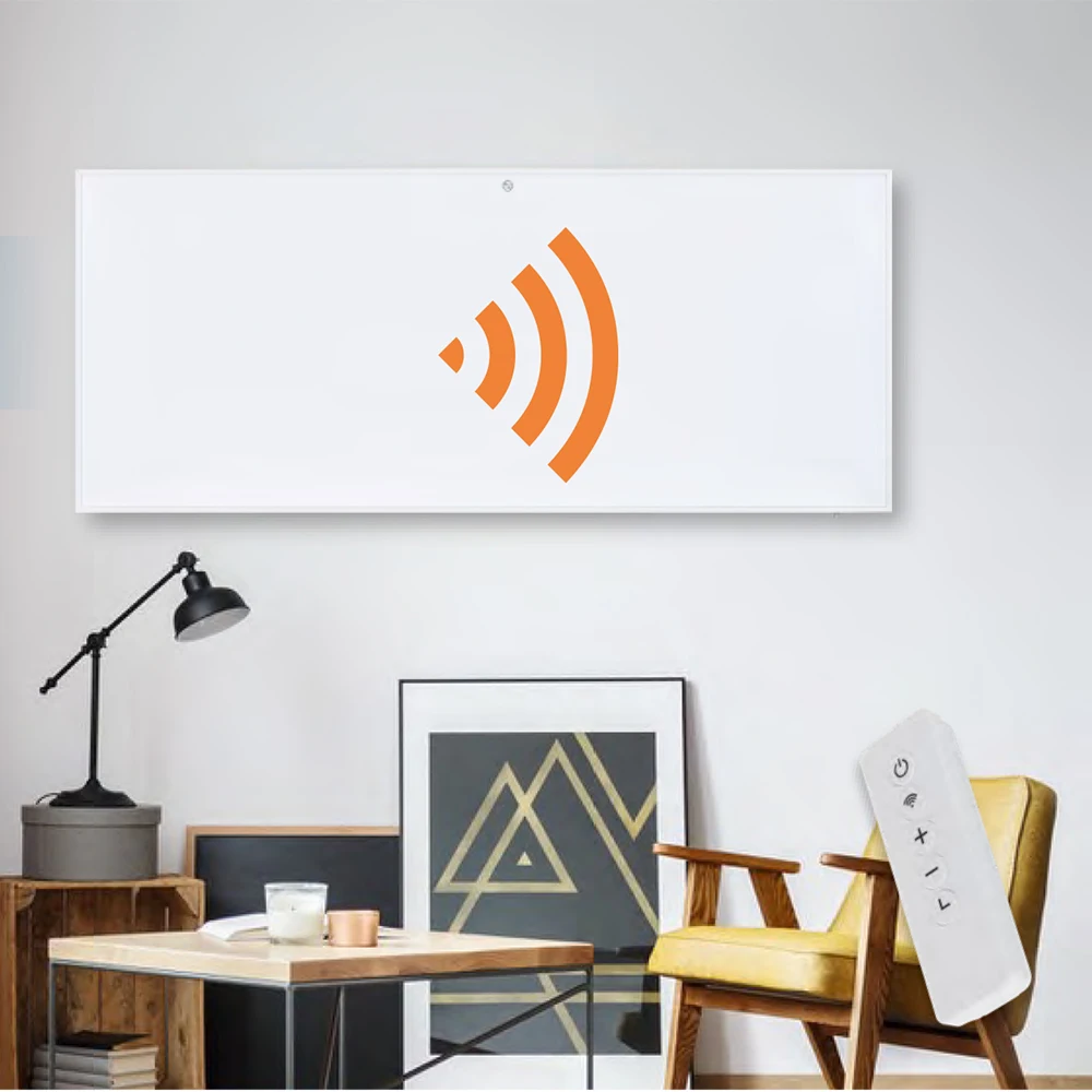 Remote/Wifi control infrared heater 500W infrared radiant app heater with over heat protection