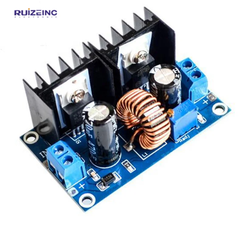 DC4-40v для DC1.25-36v 8A 200w Регулируемый XL4016 XL4016E1 DC-DC регуляторы постоянного напряжения понижающий