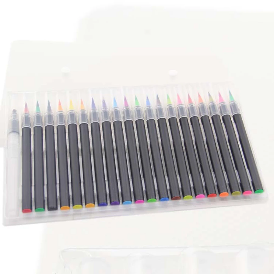24+1 Watercolor Brush Marker Pen Set
