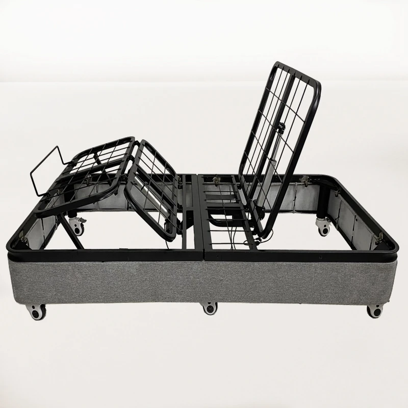 
2020 high quality and new designs of metal bed frames double beds 