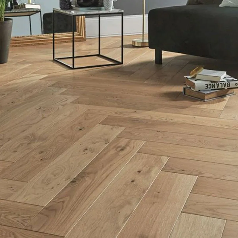 Fudeli Chevron Industrial Fishbone Oak Engineered Wood Parquet Flooring Chinese Online Technical Support More Than 5 Years