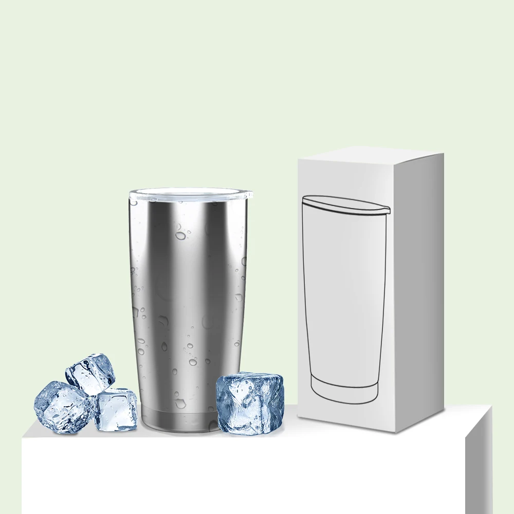 Wholesale 5 Sizes Double Wall Tumbler  Stainless Steel Insulated Sublimation Blanks Tumbler with Custom Color