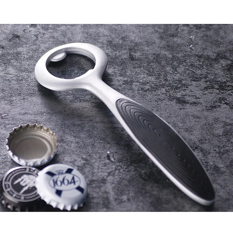 Простые твердые и прочные открывалки для пива, Классический сверхмощный плоский штопор из нержавеющей стали