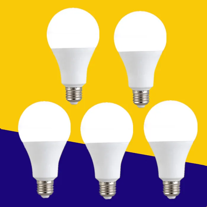 Direct Selling Energy-saving Bulb E27 Screw Mouth Household Bulb Lamp 3w5w7w9w12w18w White Light Super Bright Factory Lighting