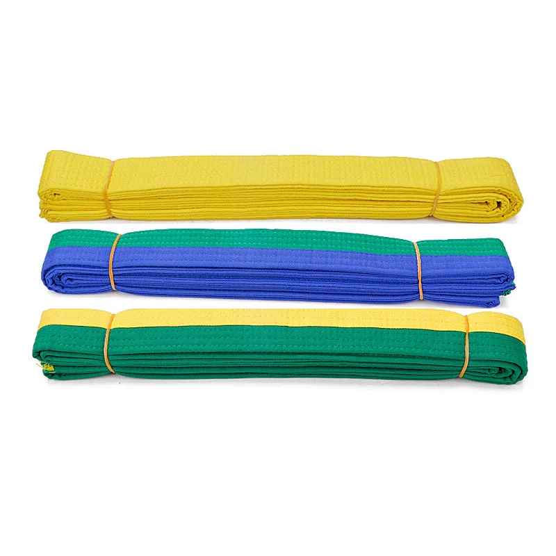 Customize Martial Arts Belts Colorful custom karate belts colors taekwondo belts