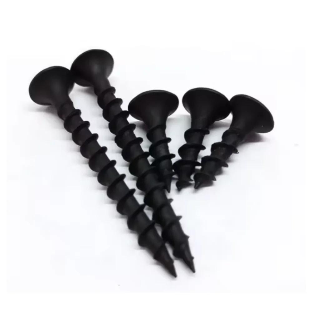 Safety Fine Coarse Thread Bugle Head Black Phosphate Good Price Gypsum Drywall Screws for Construction Indoor and Outdoor