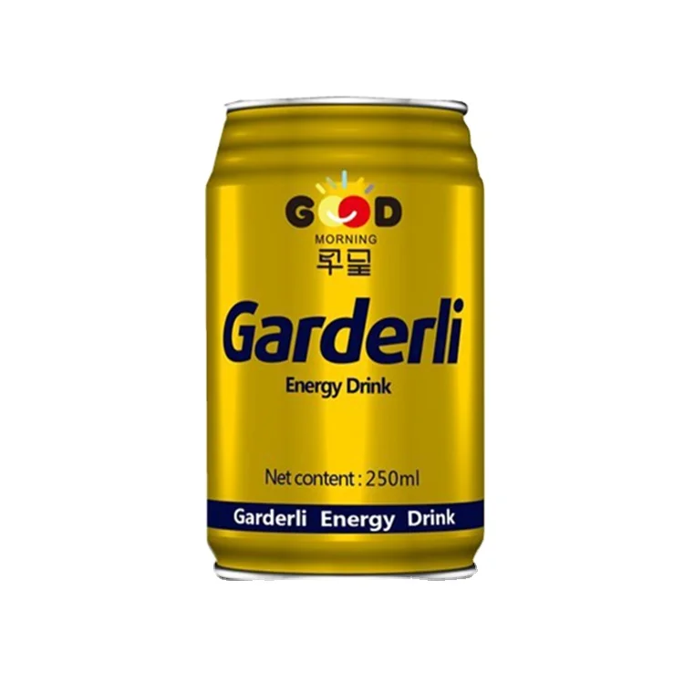 
high quality slim can energy drink 250ml OEM label 